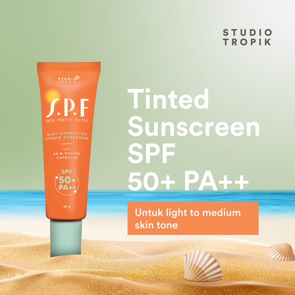 SPF 50+ PA++ (Mint) - Skin Pretty Filter