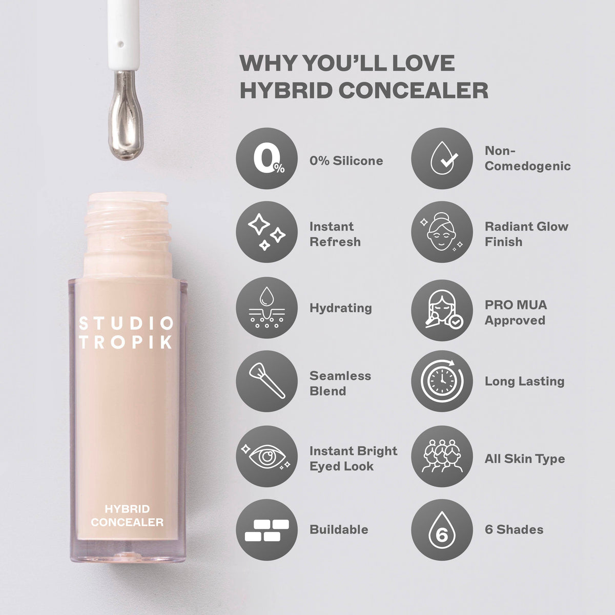 Studio Tropik Hybrid Concealer