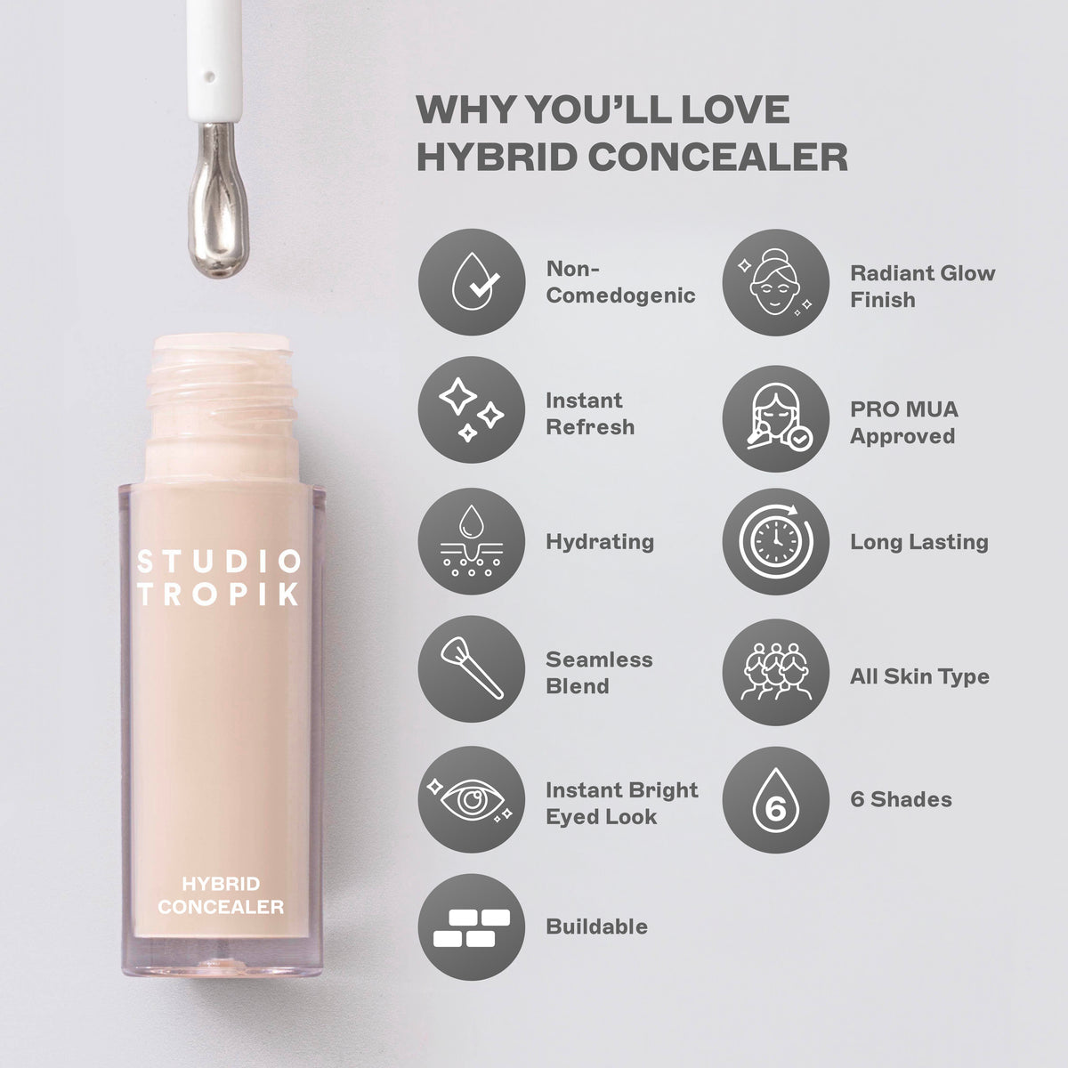 Studio Tropik Hybrid Concealer