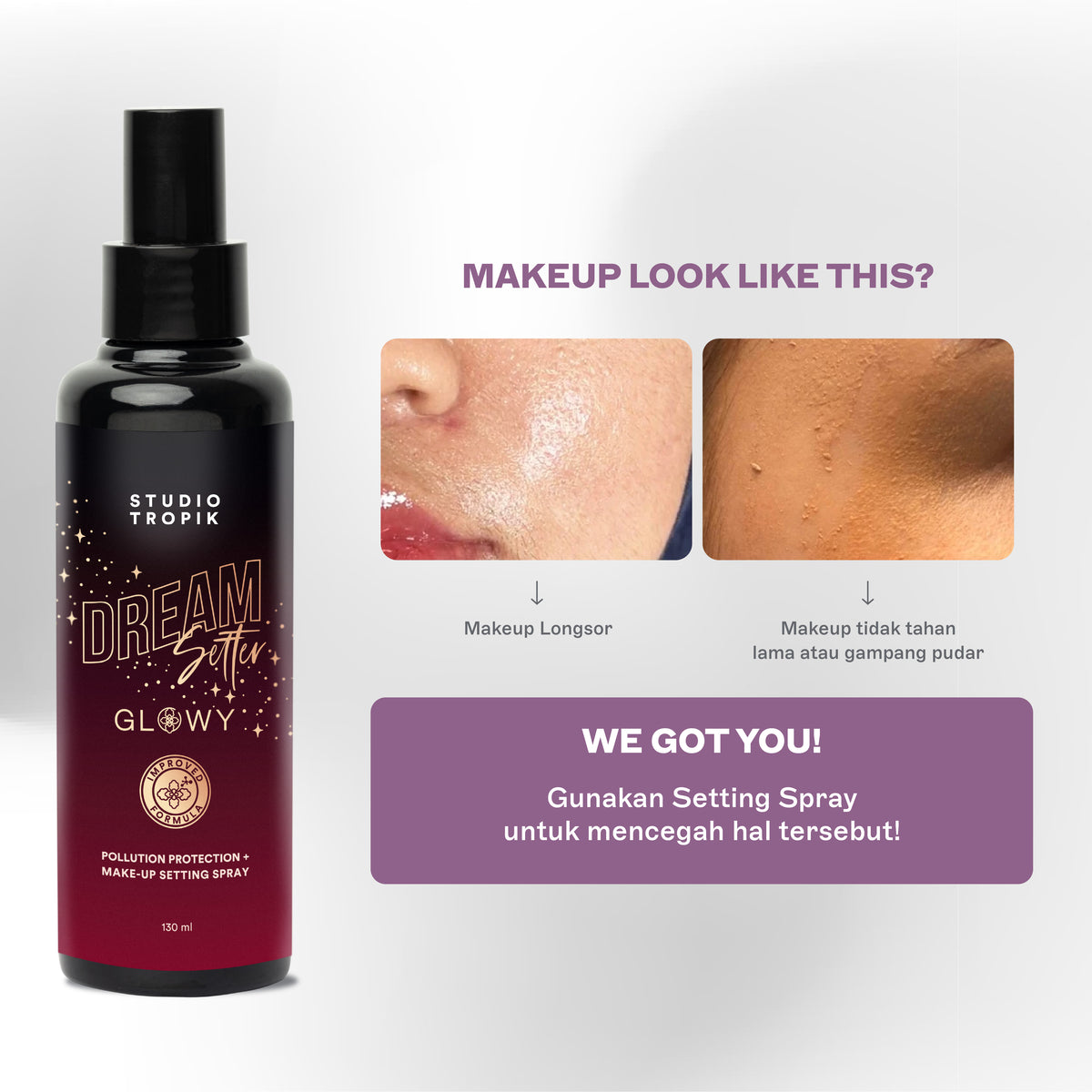 DreamSetter Glowy 2.0 Make-Up Setting Spray