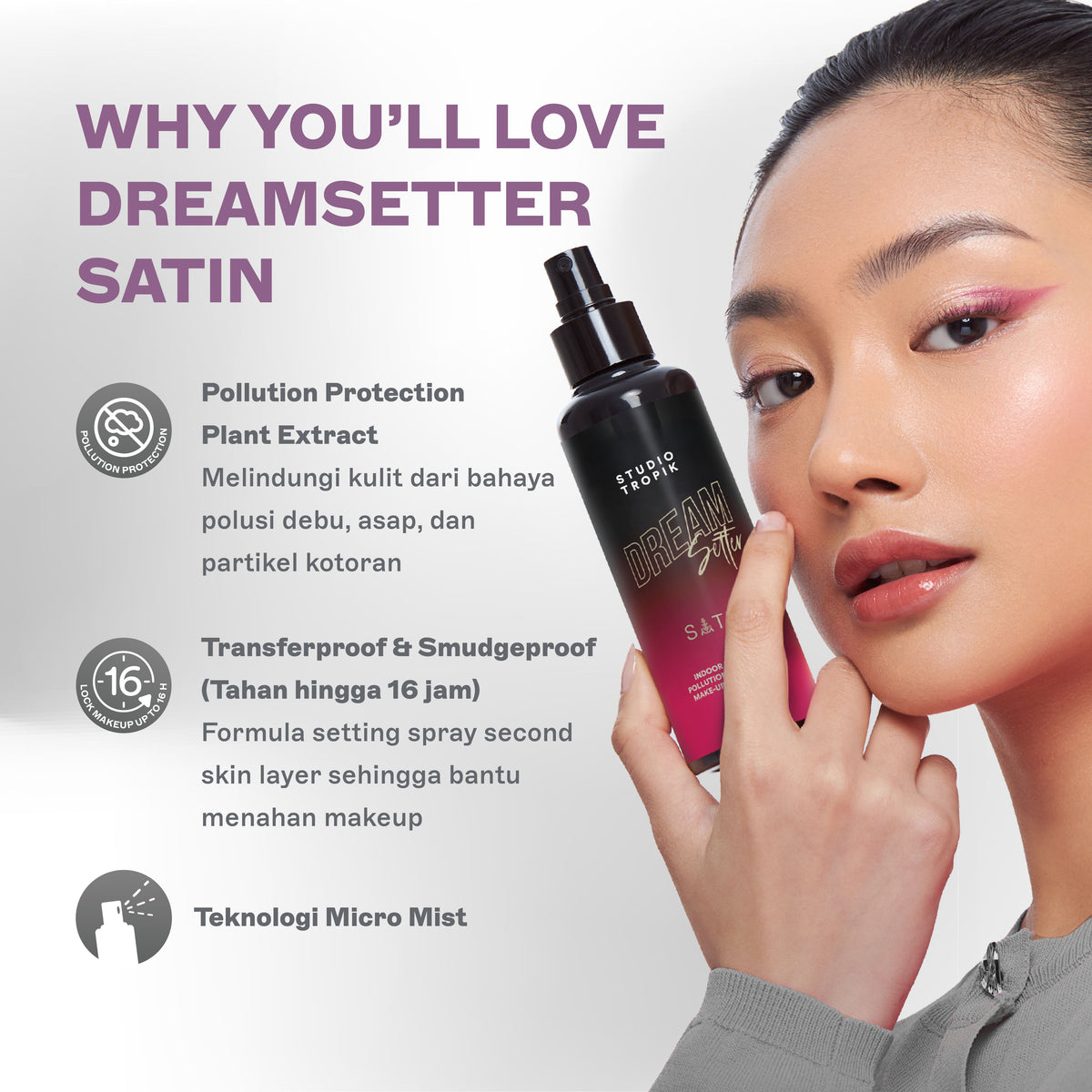 DreamSetter Satin Make-up Setting Spray - LIMITED EDITION