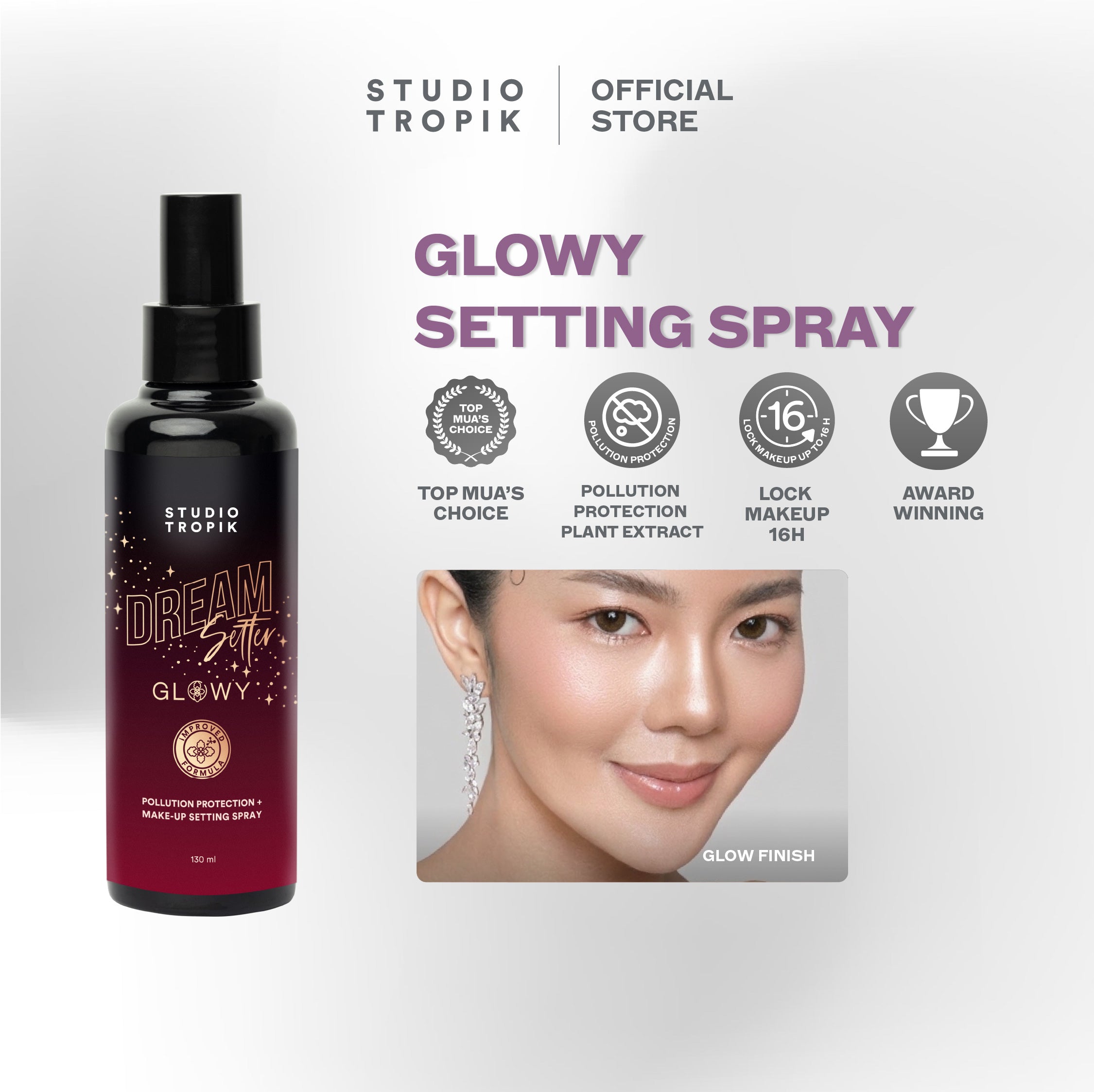 DreamSetter Glowy 2.0 Make-Up Setting Spray