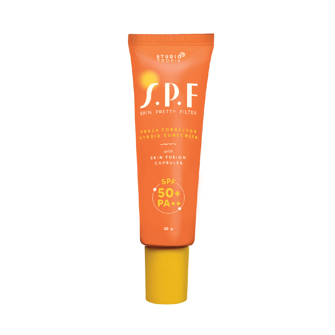 SPF 50+ PA++ (Peach) - Skin Pretty Filter