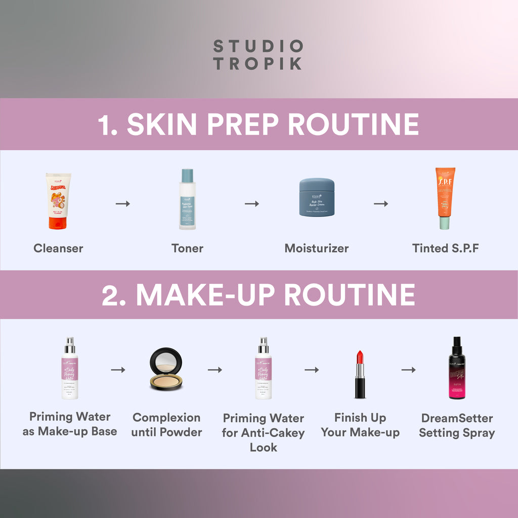 [NEW] Studio Tropik Daily Priming Water Primer Make-up - LIMITED EDITION