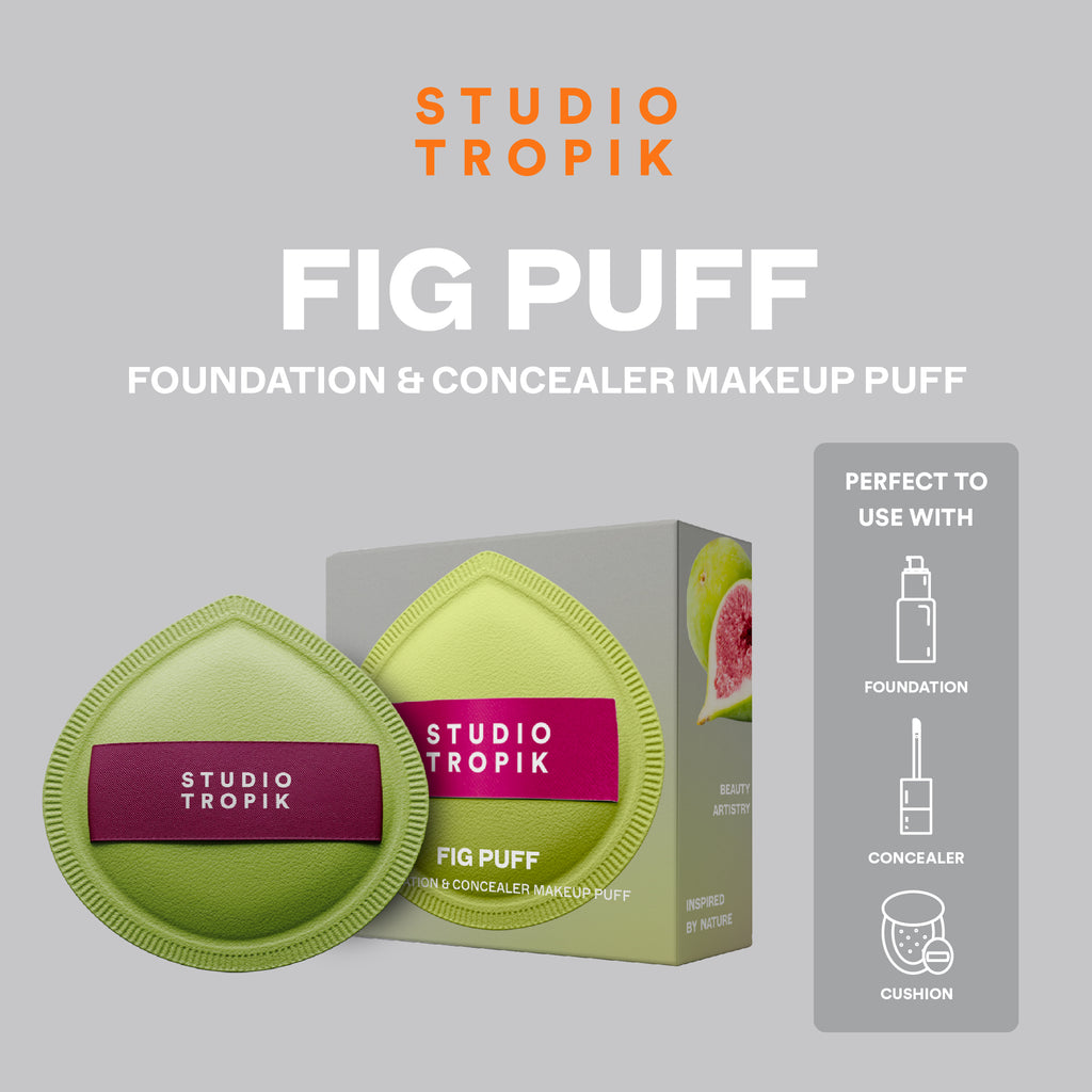 NEW! Fig Puff - Foundation & Concealer Makeup Puff