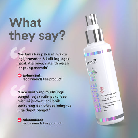 Rescue RX - Antibacterial Face Mist