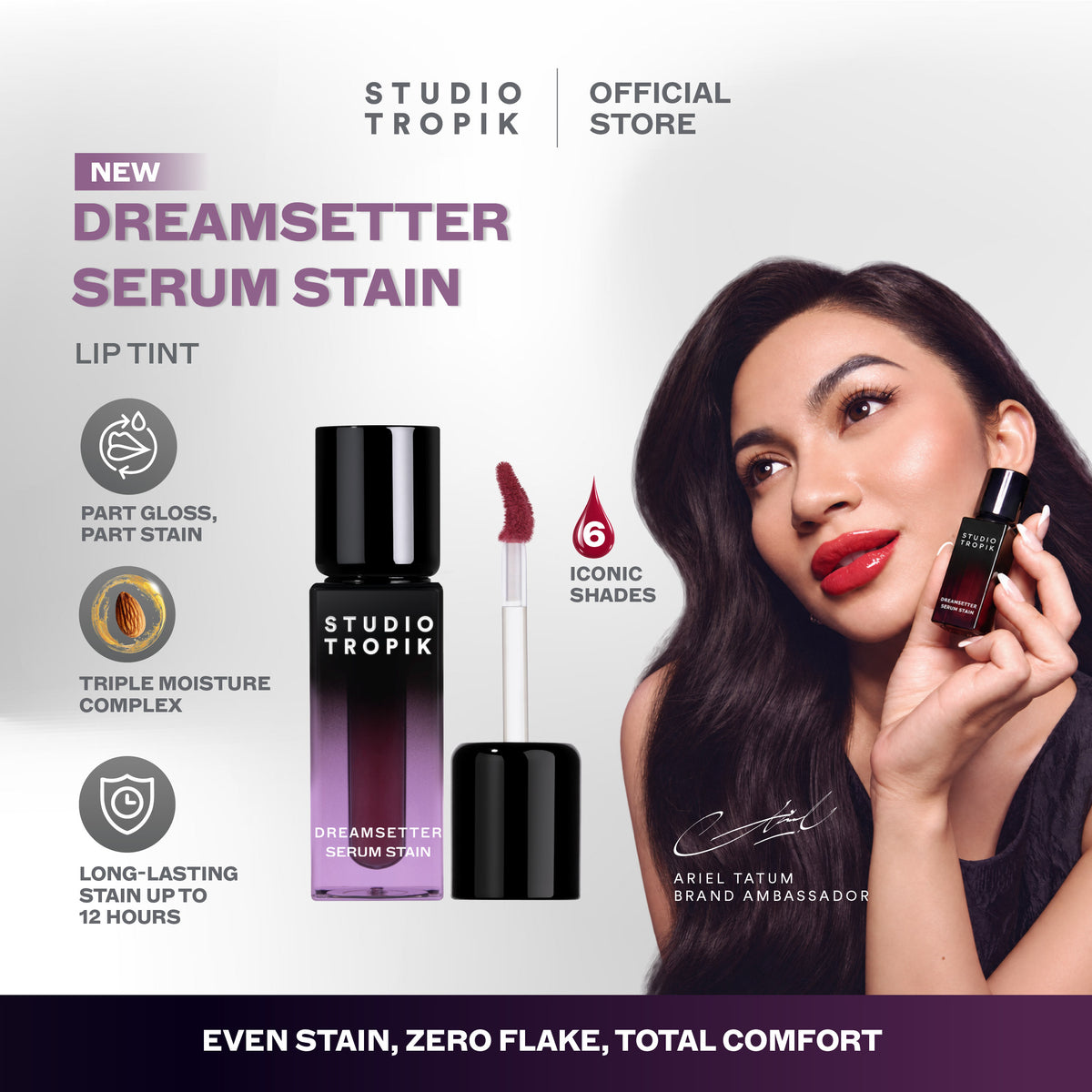 [NEW!] Studio Tropik DreamSetter Serum Stain - ARIEL TATUM'S FAVORITE