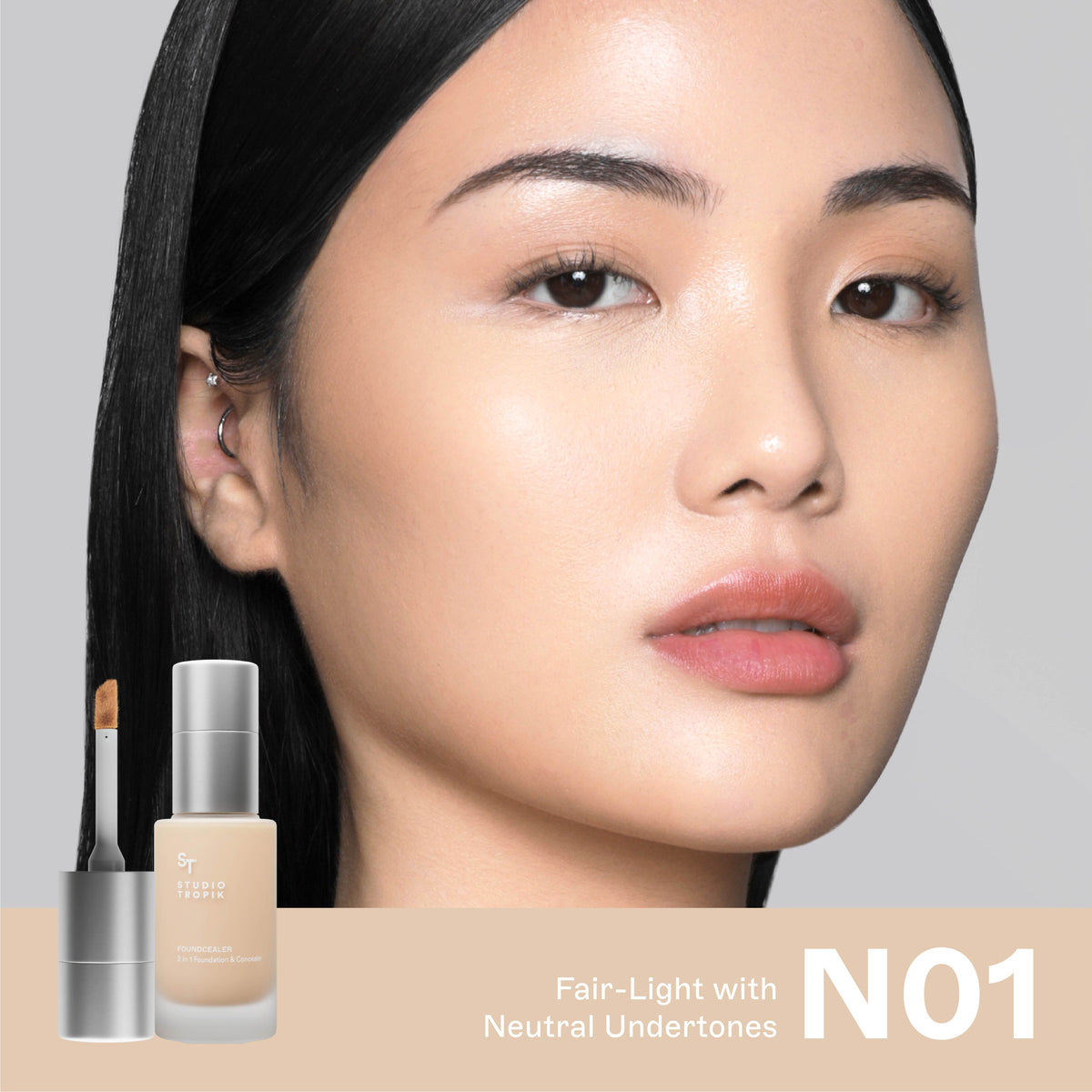 Foundcealer 2 in 1 Foundation & Concealer