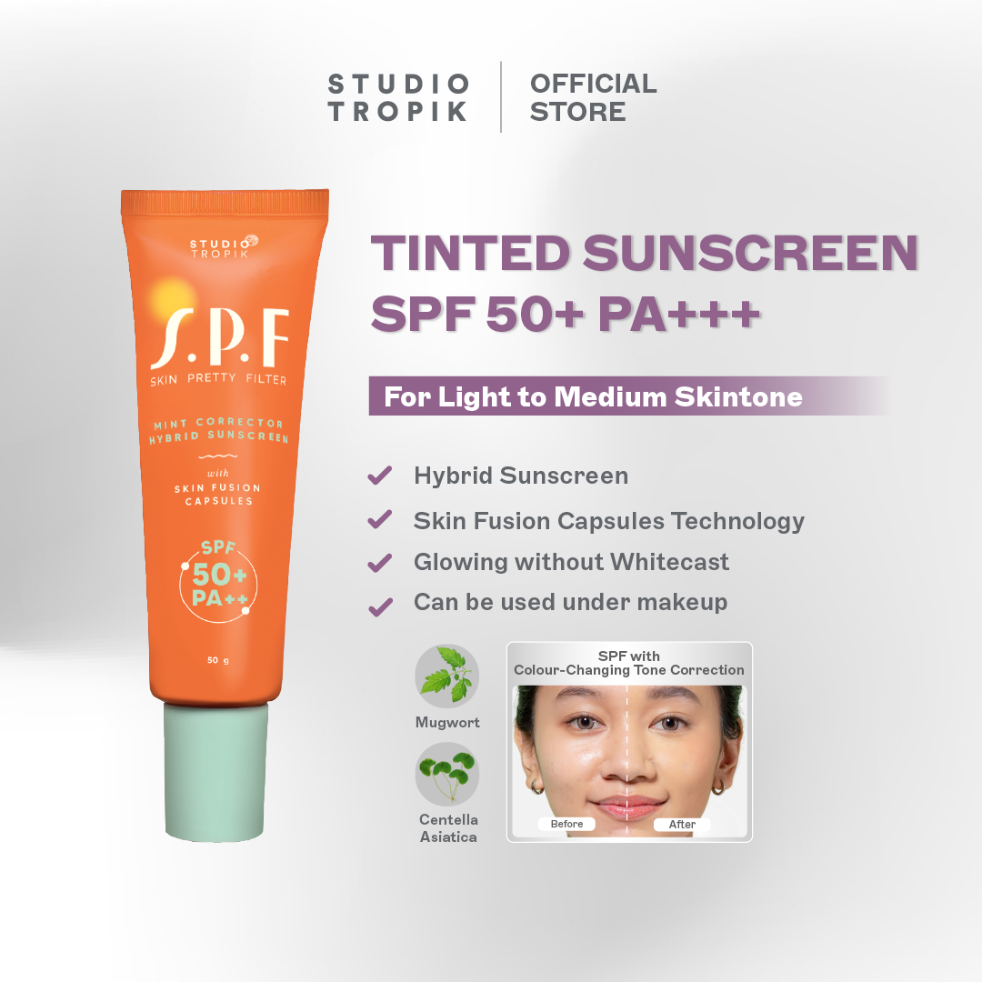 SPF 50+ PA++ (Mint) - Skin Pretty Filter